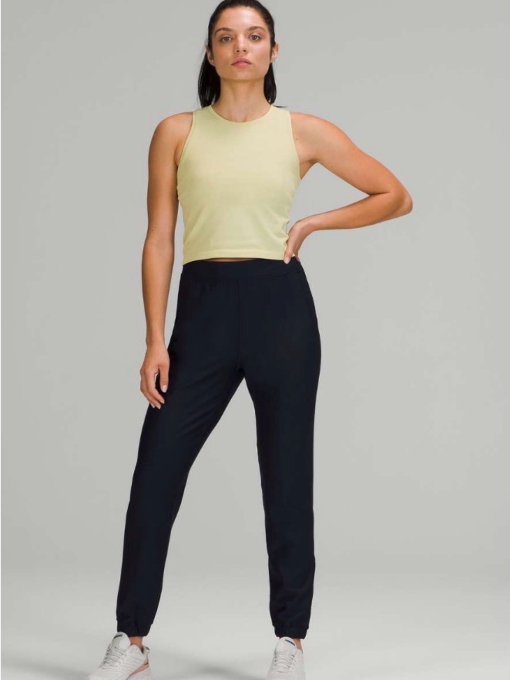 Lululemon Adapted State High-Rise Tech Fleece Jogger Black size 6